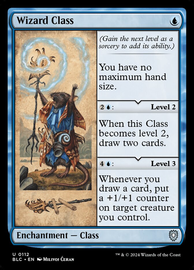 Wizard Class 112 (Commander: Bloomburrow)  | Good Games Adelaide SA