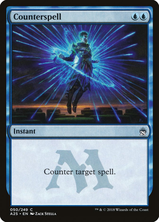 Counterspell 50 (Masters 25)  - Foil | Good Games Adelaide SA