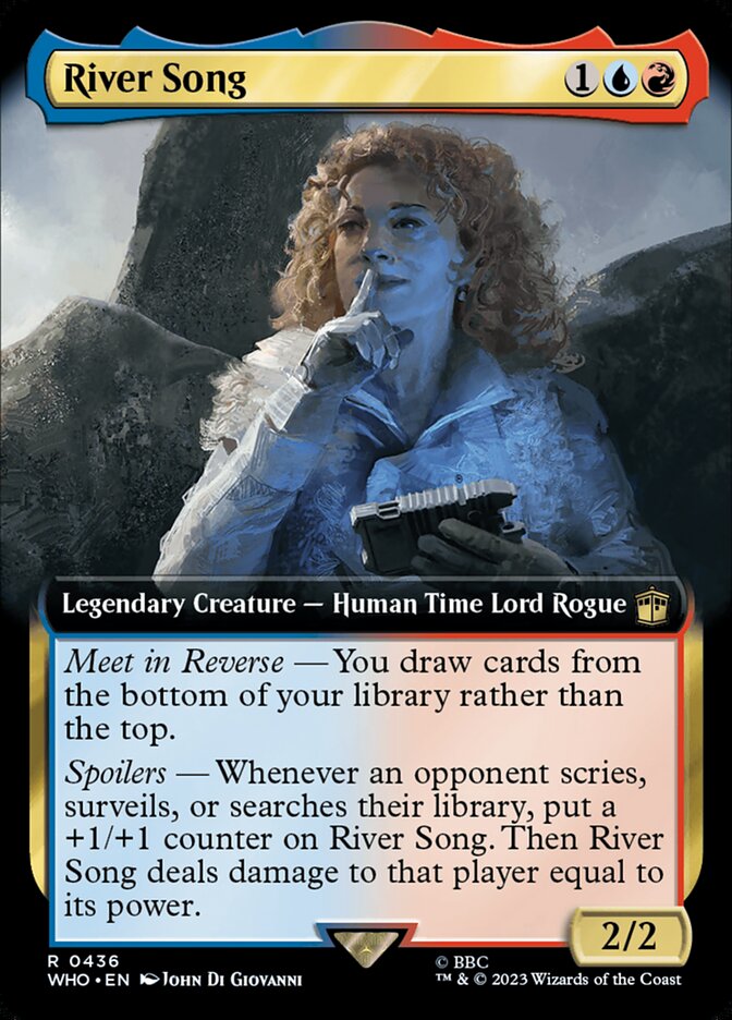 River Song 436 (Universes Beyond: Doctor Who)  | Good Games Adelaide SA