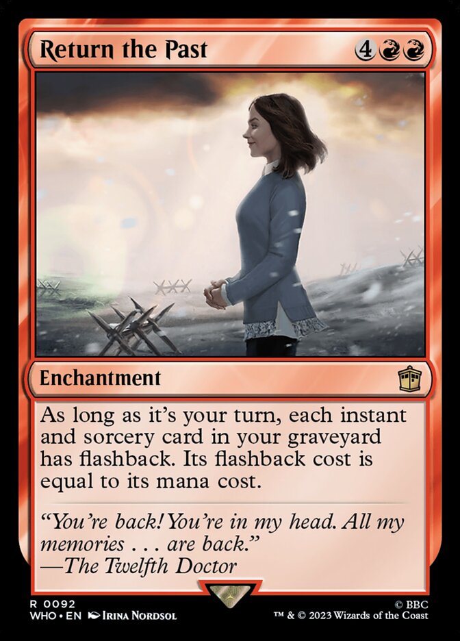 Return the Past 92 (Universes Beyond: Doctor Who)  - Foil | Good Games Adelaide SA