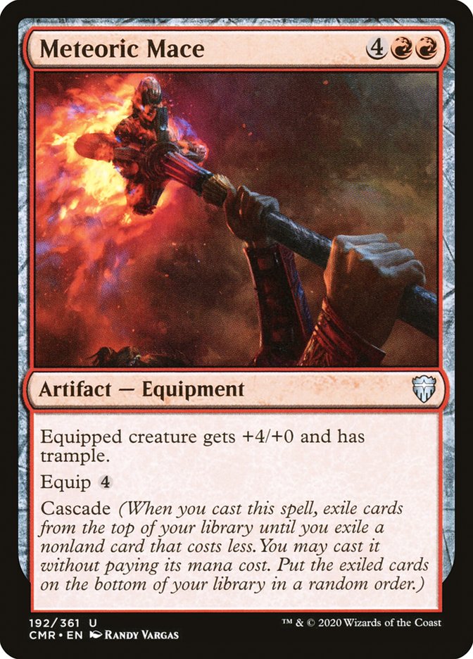 Meteoric Mace 192 (Commander Legends)  - Foil | Good Games Adelaide SA