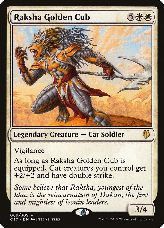 Raksha Golden Cub 69 (Commander 2017)  | Good Games Adelaide SA