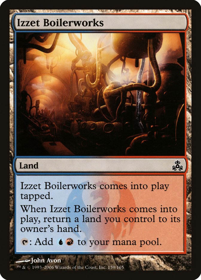 Izzet Boilerworks 159 (Guildpact)  - Foil | Good Games Adelaide SA