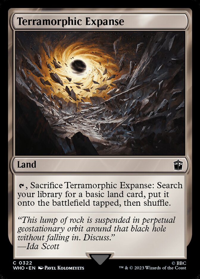 Terramorphic Expanse 322 (Universes Beyond: Doctor Who)  | Good Games Adelaide SA