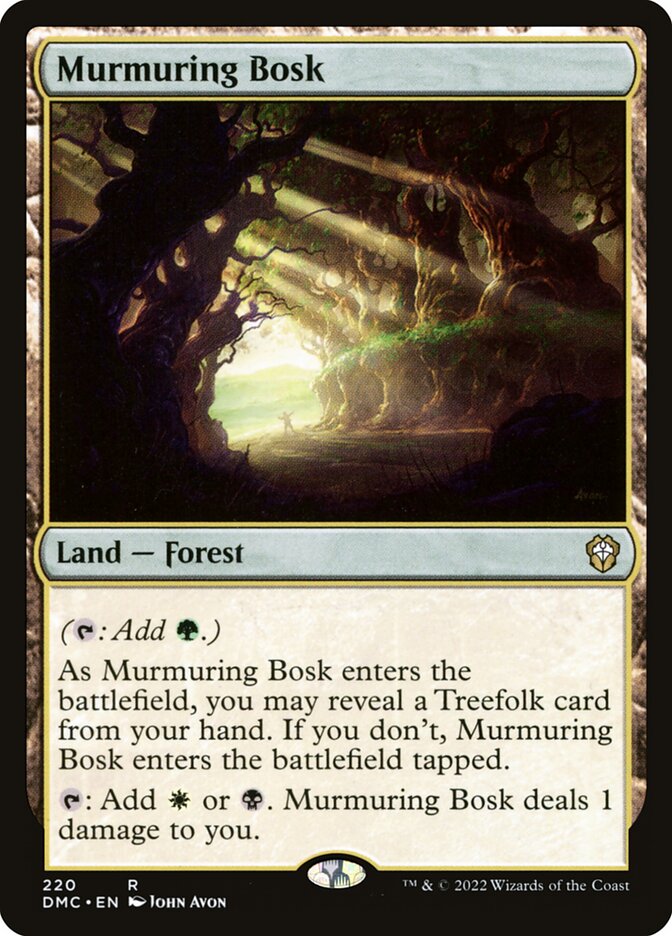 Murmuring Bosk 220 (Commander: Dominaria United)  | Good Games Adelaide SA