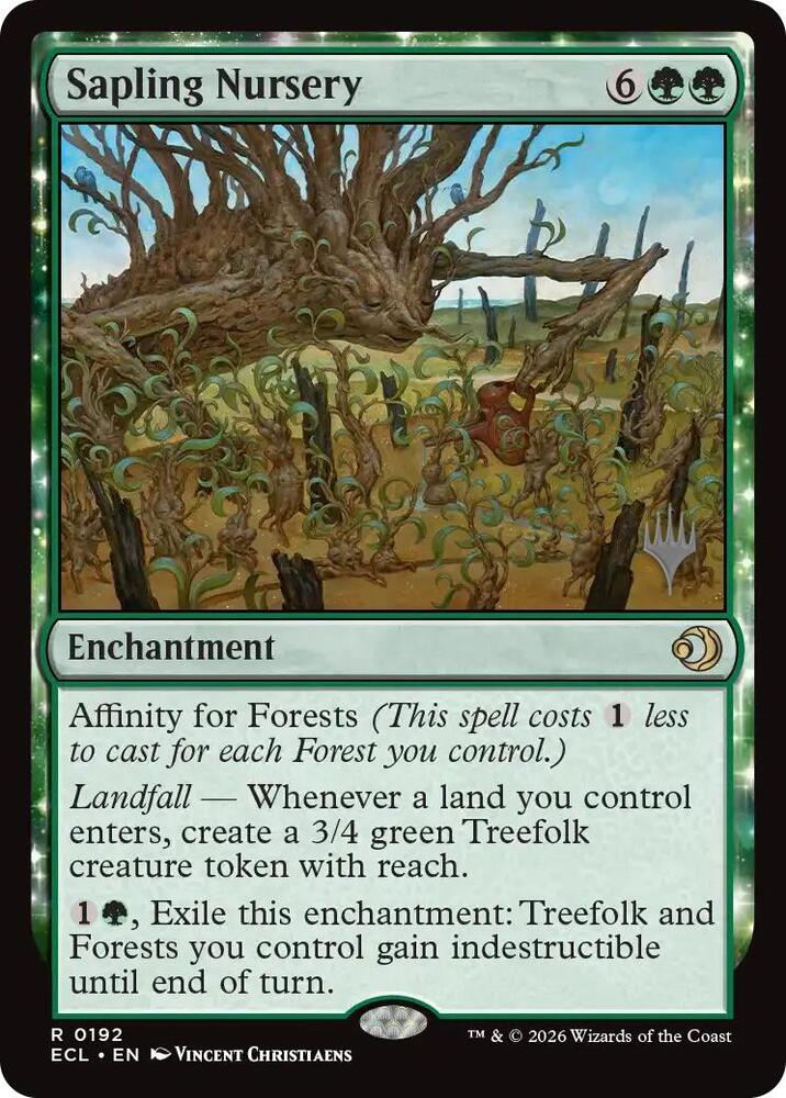 Sapling Nursery 192 (Promo Pack: Lorwyn Eclipsed)  - Foil | Good Games Adelaide SA