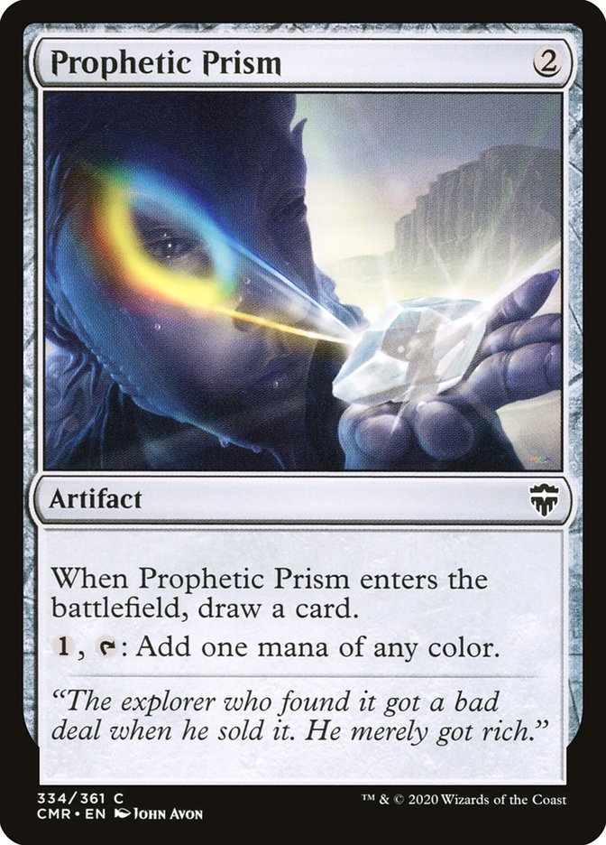 Prophetic Prism 334 (Commander Legends)  - Foil | Good Games Adelaide SA