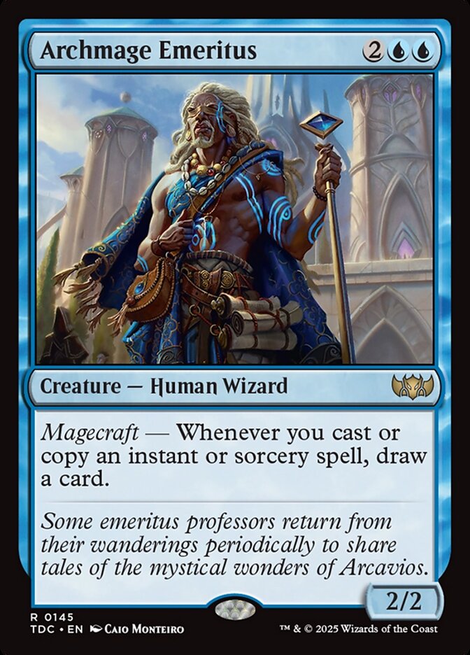 Archmage Emeritus 145 (Commander: Tarkir: Dragonstorm)  | Good Games Adelaide SA