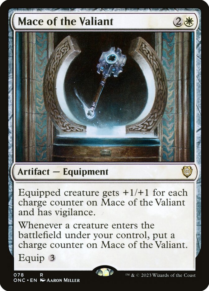 Mace of the Valiant 78 (Commander: Phyrexia: All Will Be One)  | Good Games Adelaide SA