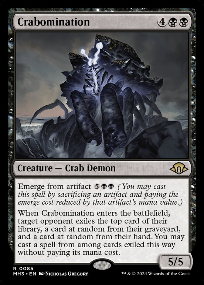 Crabomination 85 (Modern Horizons 3)  - Foil | Good Games Adelaide SA