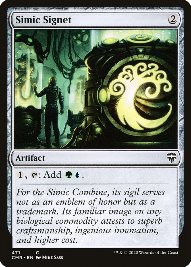 Simic Signet 471 (Commander Legends)  | Good Games Adelaide SA