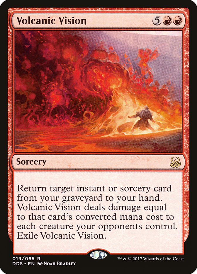 Volcanic Vision 19 (Duel Decks: Mind vs. Might)  | Good Games Adelaide SA
