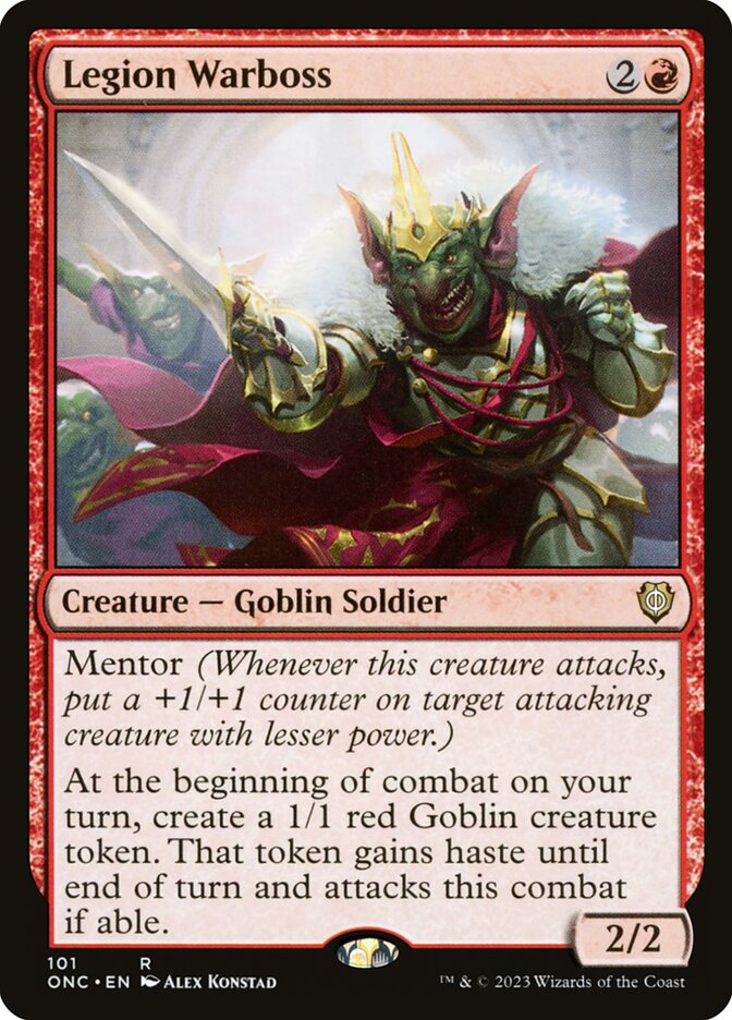 Legion Warboss 101 (Commander: Phyrexia: All Will Be One)  | Good Games Adelaide SA