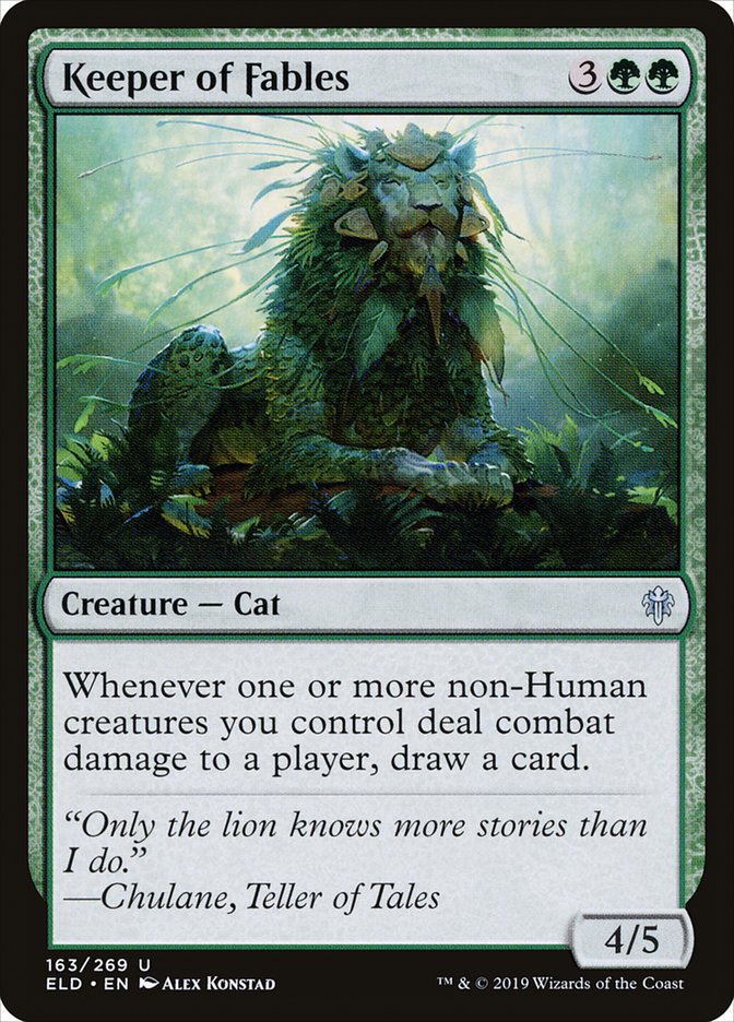 Keeper of Fables 163 (Throne of Eldraine)  - Foil | Good Games Adelaide SA