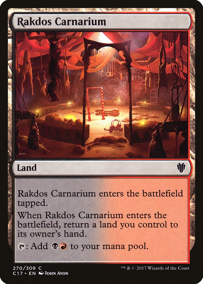 Rakdos Carnarium 270 (Commander 2017)  | Good Games Adelaide SA