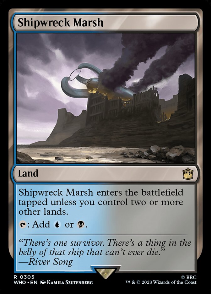 Shipwreck Marsh 305 (Universes Beyond: Doctor Who)  | Good Games Adelaide SA