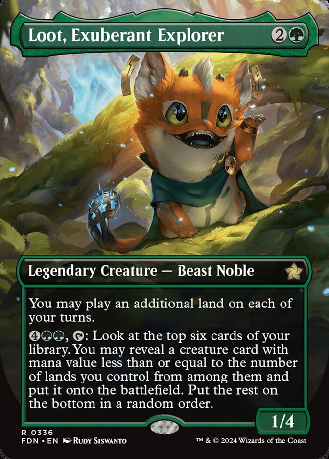 Loot, Exuberant Explorer 336 (Foundations)  - Foil | Good Games Adelaide SA