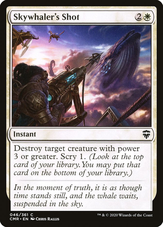 Skywhaler's Shot 46 (Commander Legends)  - Foil | Good Games Adelaide SA