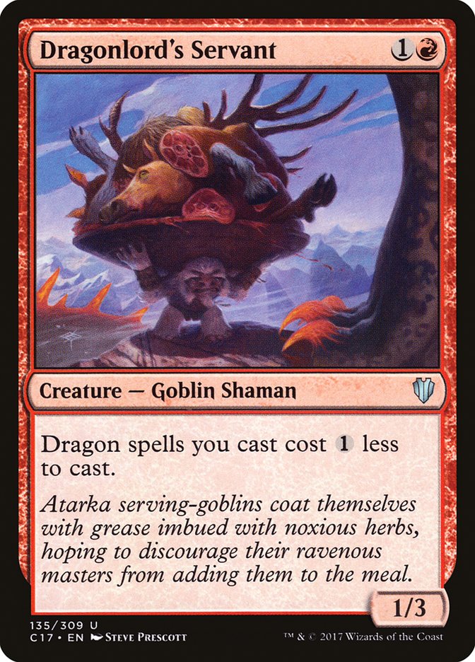 Dragonlord's Servant 135 (Commander 2017)  | Good Games Adelaide SA