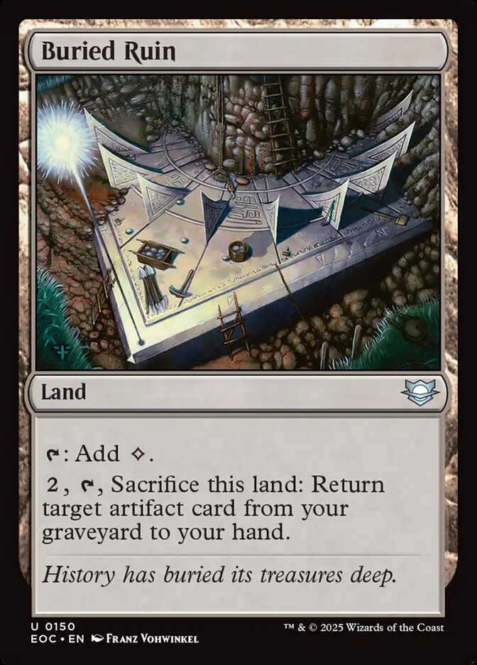 Buried Ruin 150 (Commander: Edge of Eternities)  | Good Games Adelaide SA