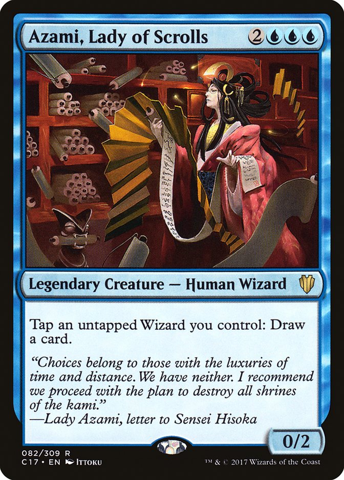 Azami, Lady of Scrolls 82 (Commander 2017)  | Good Games Adelaide SA