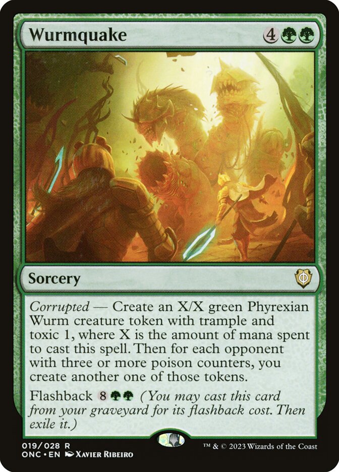 Wurmquake 19 (Commander: Phyrexia: All Will Be One)  | Good Games Adelaide SA