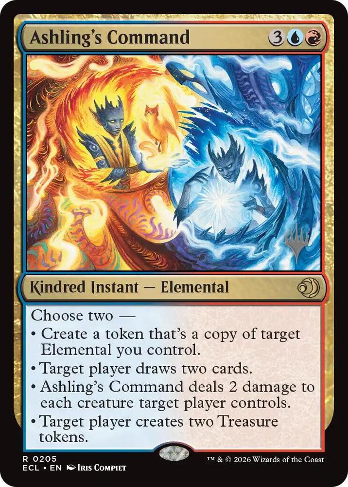 Ashlings Command 205 (Promo Pack: Lorwyn Eclipsed)  - Foil | Good Games Adelaide SA