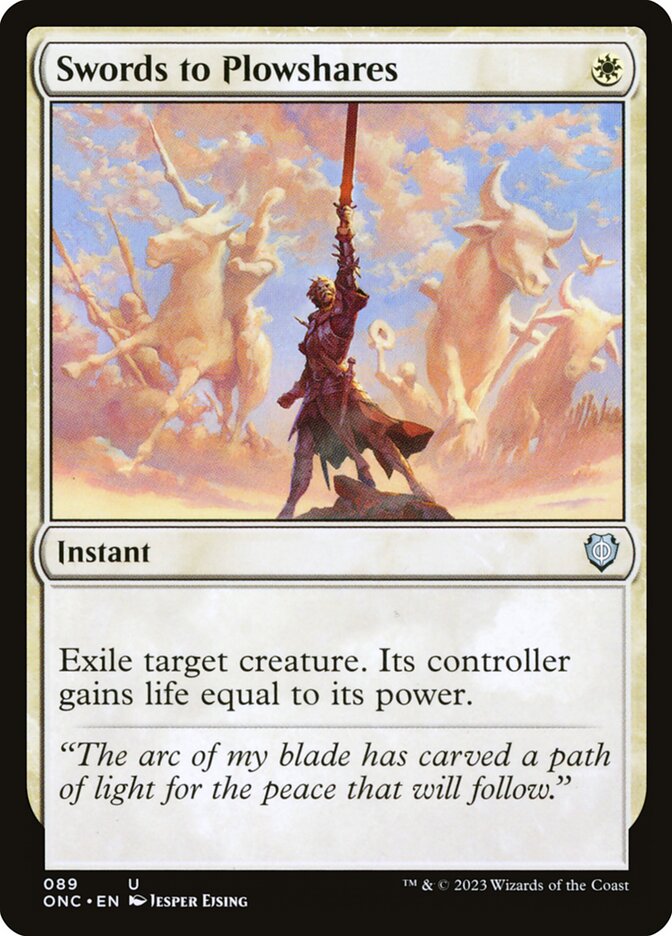 Swords to Plowshares 89 (Commander: Phyrexia: All Will Be One)  | Good Games Adelaide SA