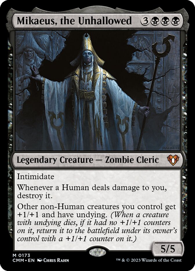 Mikaeus, the Unhallowed 173 (Commander Masters)  - Foil | Good Games Adelaide SA
