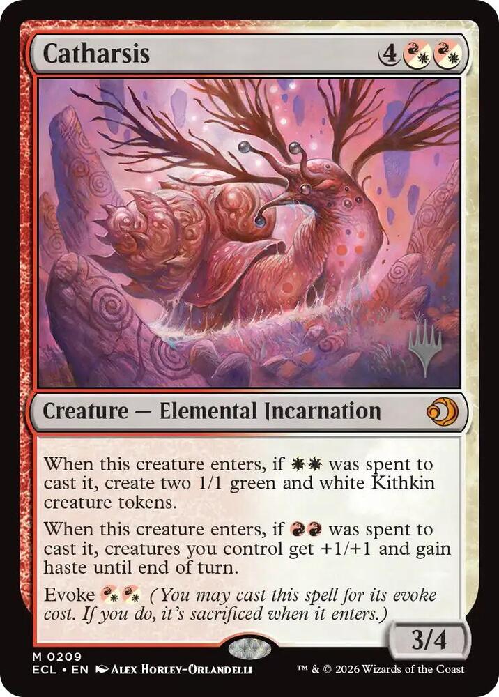 Catharsis 209 (Promo Pack: Lorwyn Eclipsed)  - Foil | Good Games Adelaide SA