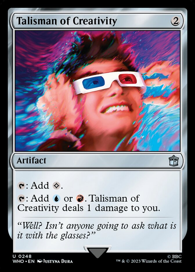 Talisman of Creativity 248 (Universes Beyond: Doctor Who)  | Good Games Adelaide SA