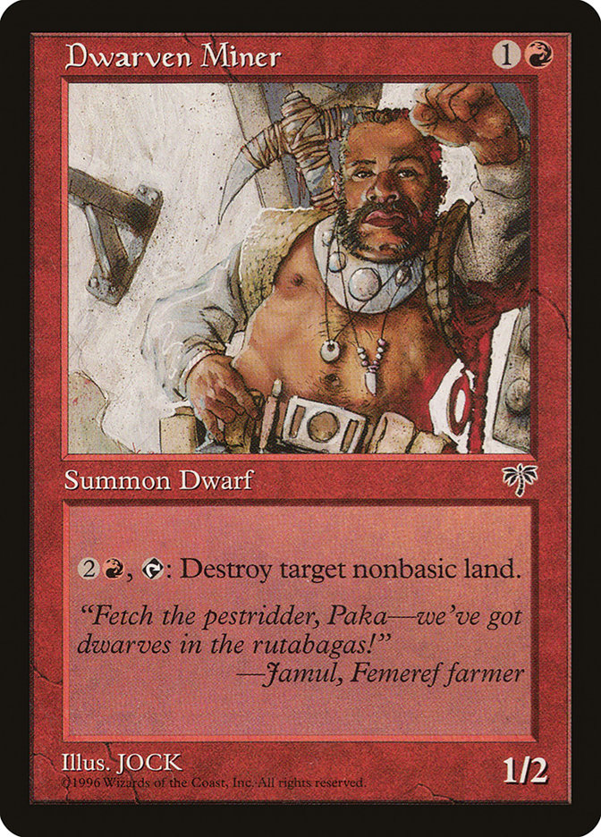Dwarven Miner  (Mirage)  | Good Games Adelaide SA