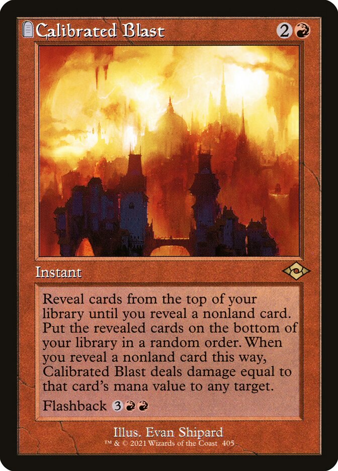 Calibrated Blast 405 (Modern Horizons 2)  | Good Games Adelaide SA