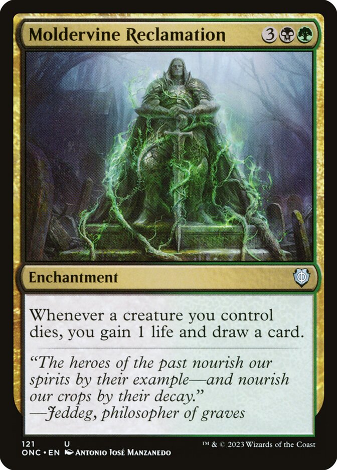 Moldervine Reclamation 121 (Commander: Phyrexia: All Will Be One)  | Good Games Adelaide SA