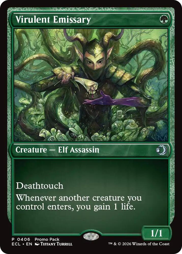 Virulent Emissary 406 (Promo Pack: Lorwyn Eclipsed)  | Good Games Adelaide SA