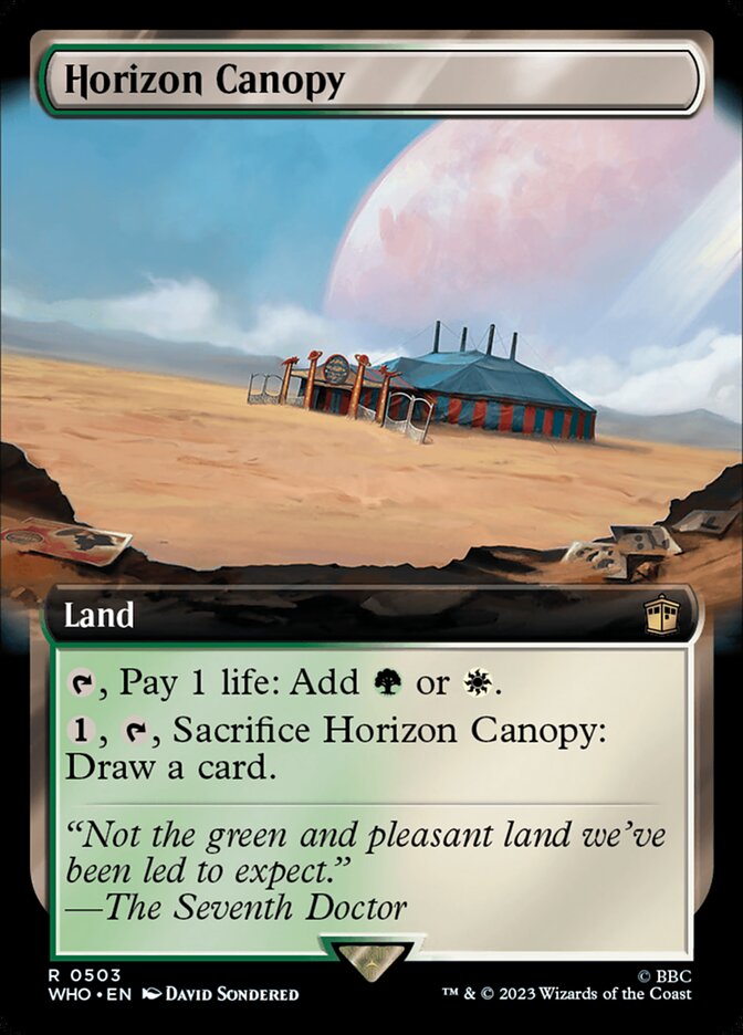 Horizon Canopy 503 (Universes Beyond: Doctor Who)  | Good Games Adelaide SA