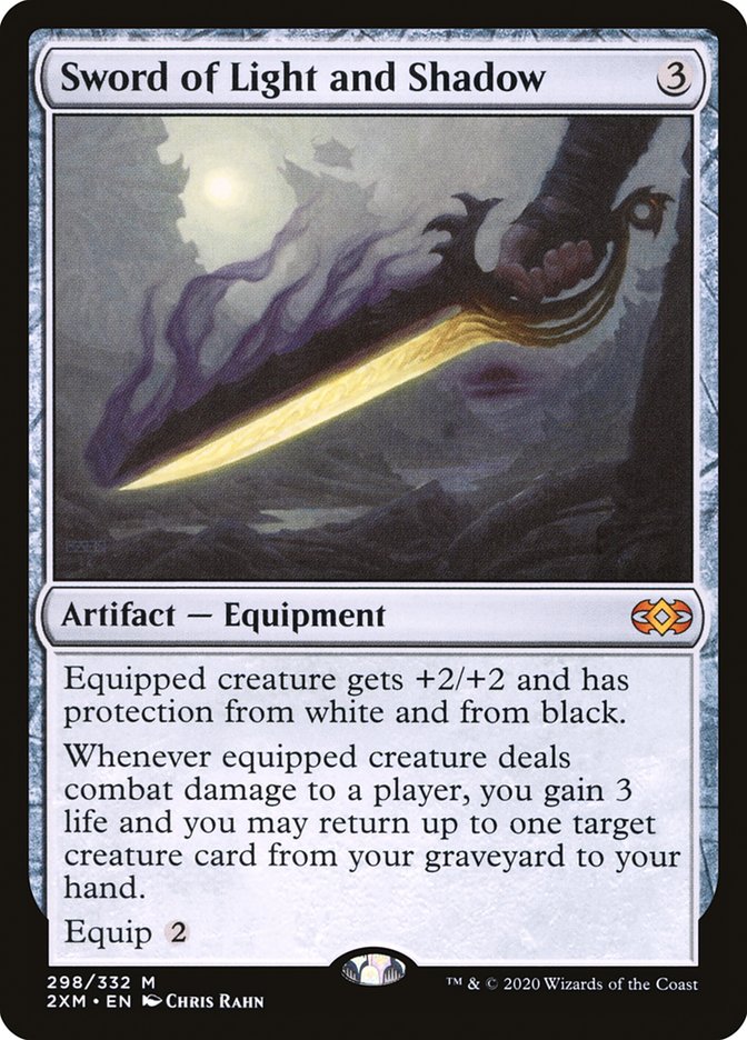 Sword of Light and Shadow 298 (Double Masters)  - Foil | Good Games Adelaide SA