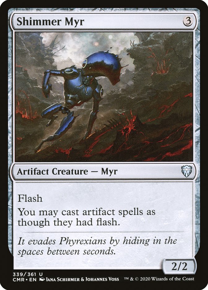 Shimmer Myr 339 (Commander Legends)  - Foil | Good Games Adelaide SA