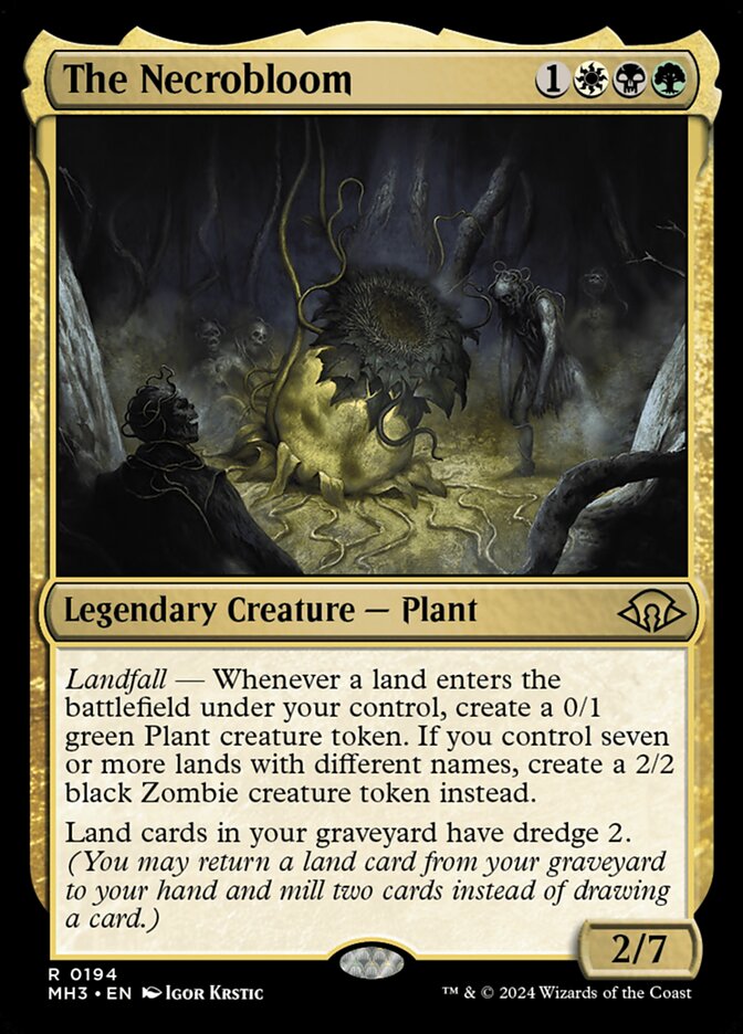The Necrobloom 194 (Modern Horizons 3)  - Foil | Good Games Adelaide SA