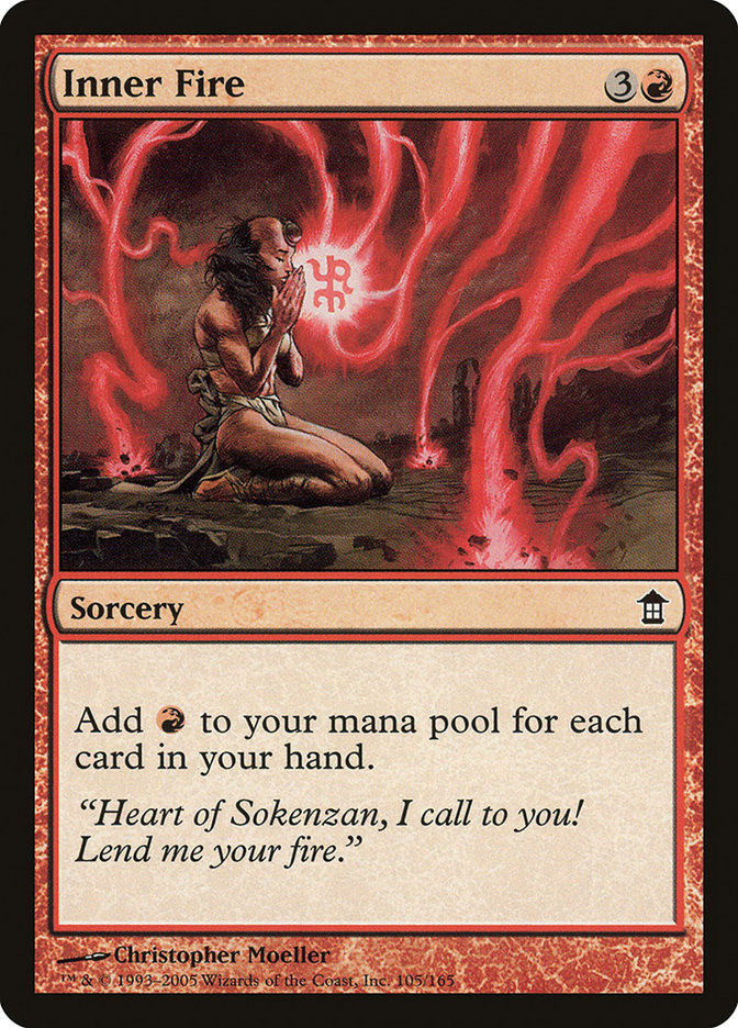 Inner Fire 105 (Saviors of Kamigawa)  - Foil | Good Games Adelaide SA