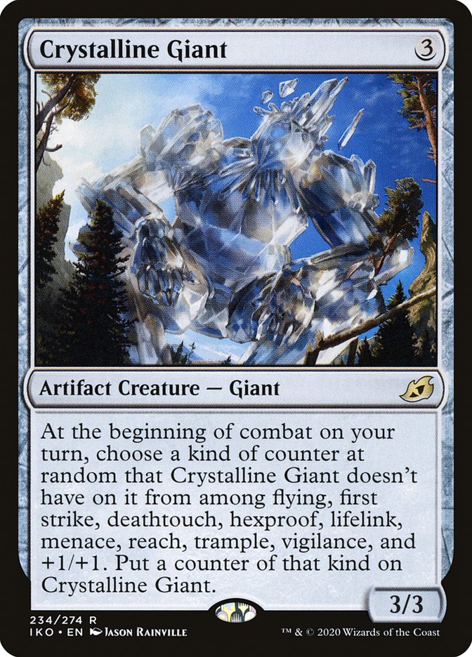 Crystalline Giant 234 (Ikoria: Lair of Behemoths)  - Foil | Good Games Adelaide SA