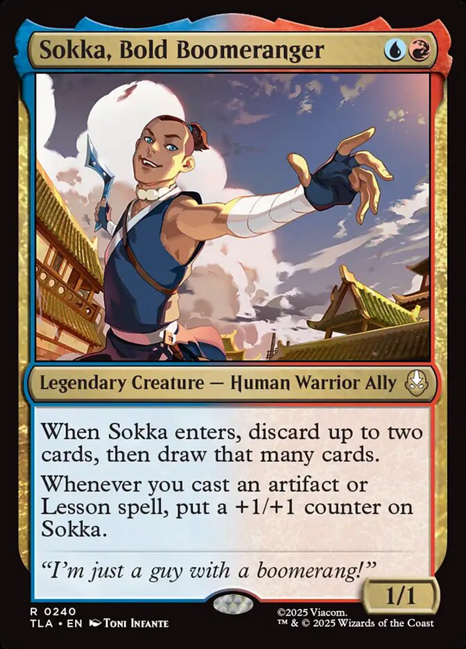 Sokka Bold Boomeranger 240 (Avatar: The Last Airbender)  | Good Games Adelaide SA