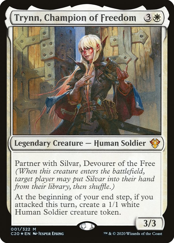 Trynn, Champion of Freedom 1 (Commander 2020)  - Foil | Good Games Adelaide SA