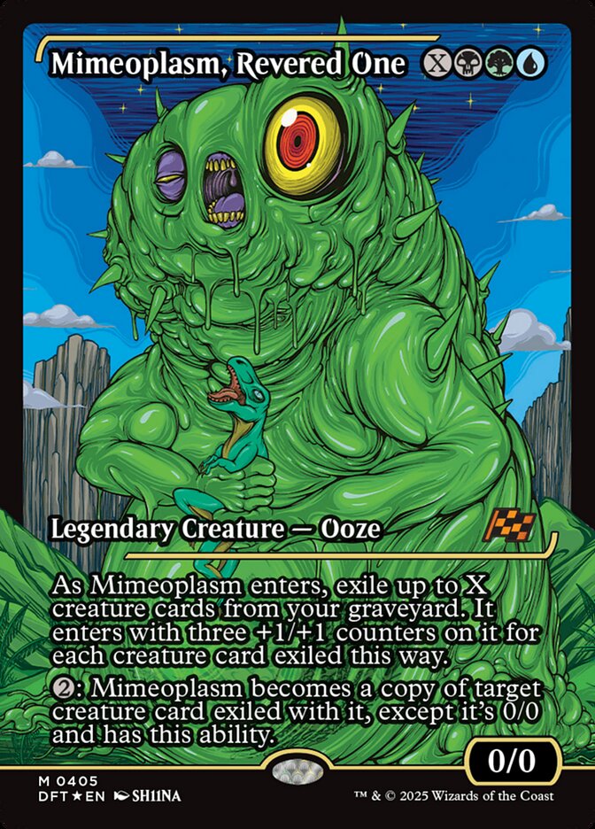 Mimeoplasm Revered One Showcase 405 (Aetherdrift)  - Showcase Foil | Good Games Adelaide SA