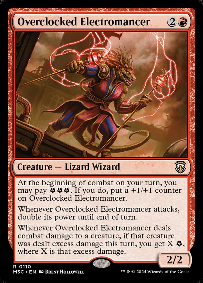 Overclocked Electromancer 110 (Commander: Modern Horizons 3)  | Good Games Adelaide SA