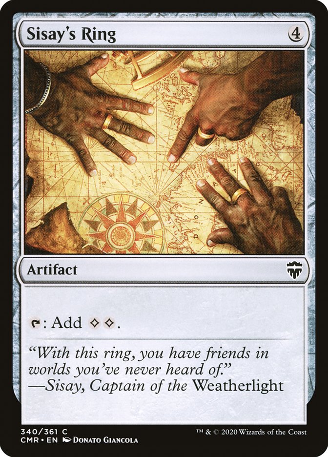 Sisay's Ring 340 (Commander Legends)  | Good Games Adelaide SA