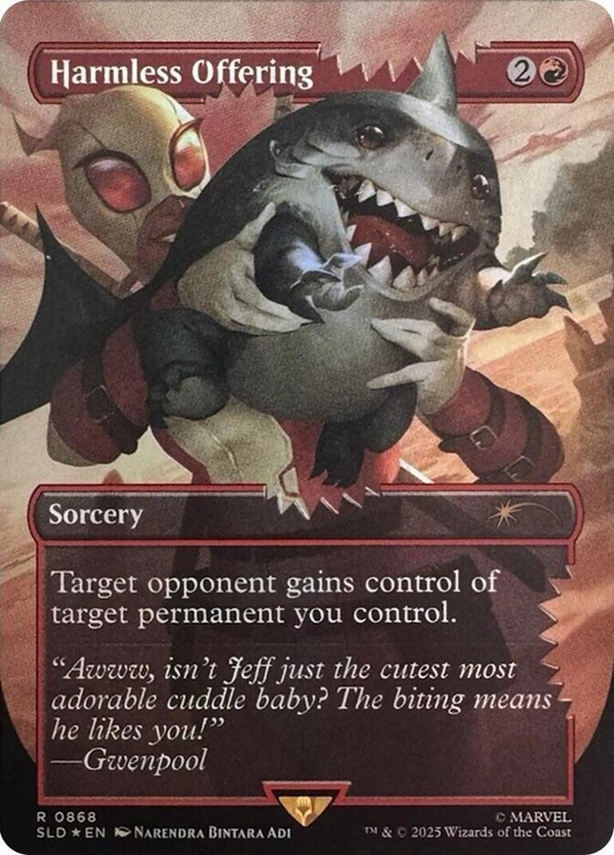 Harmless Offering 868 (Secret Lair Drop Series)  - Foil | Good Games Adelaide SA