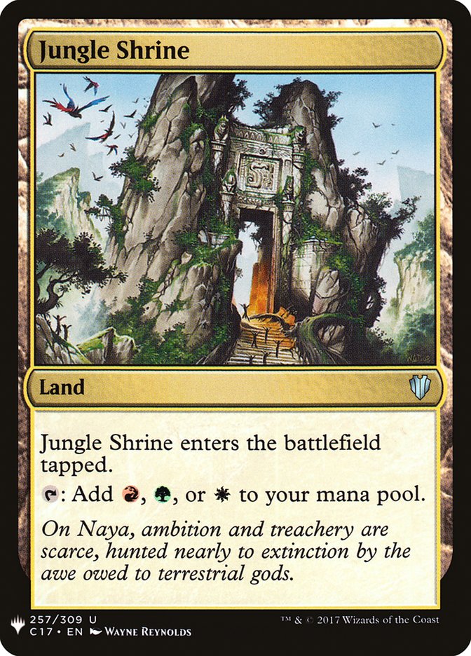 Jungle Shrine 257 (The List Reprints)  | Good Games Adelaide SA