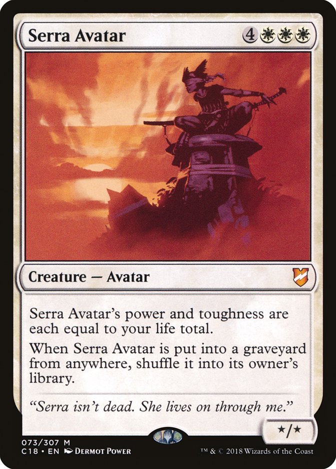 Serra Avatar 73 (Commander 2018)  | Good Games Adelaide SA