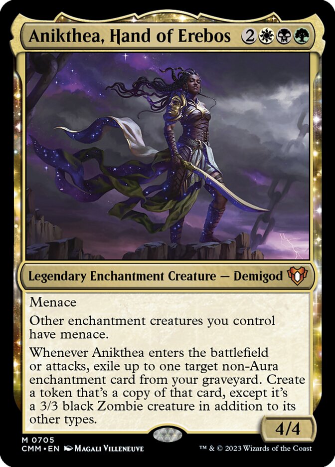 Anikthea, Hand of Erebos 705 (Commander Masters)  - Foil | Good Games Adelaide SA